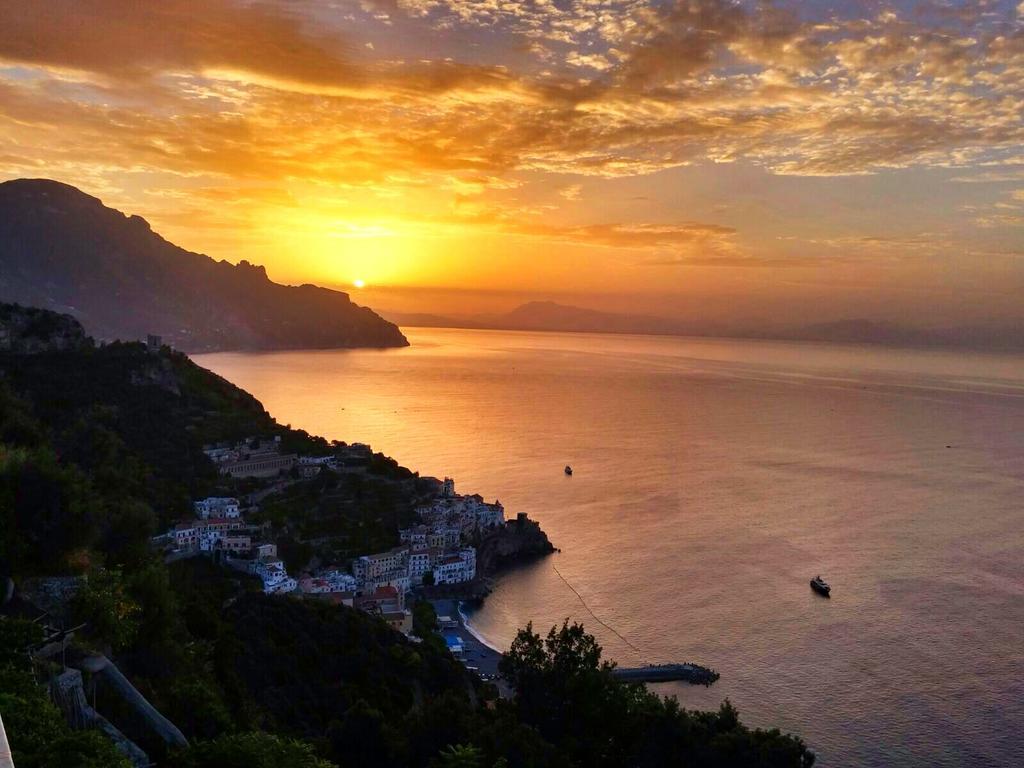 Willa La Rosa Del Mare Amalfi Zewnętrze zdjęcie