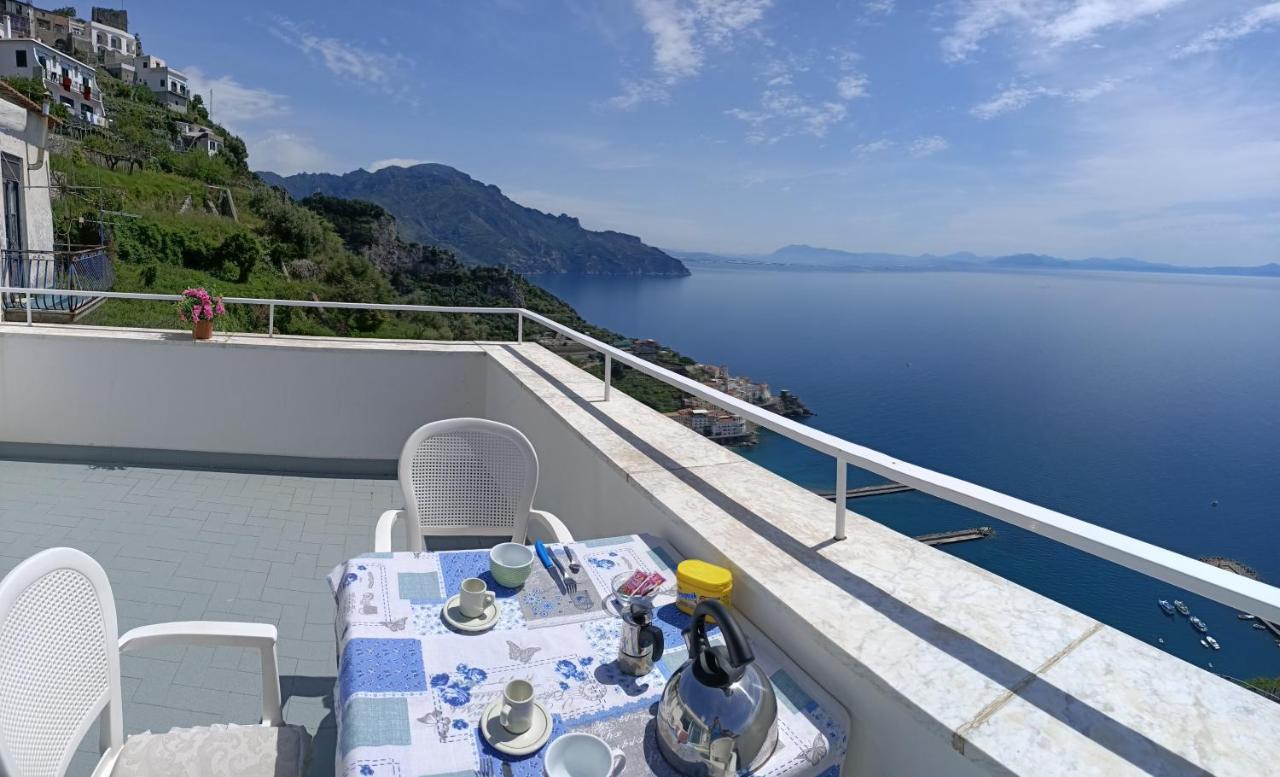 Willa La Rosa Del Mare Amalfi Zewnętrze zdjęcie